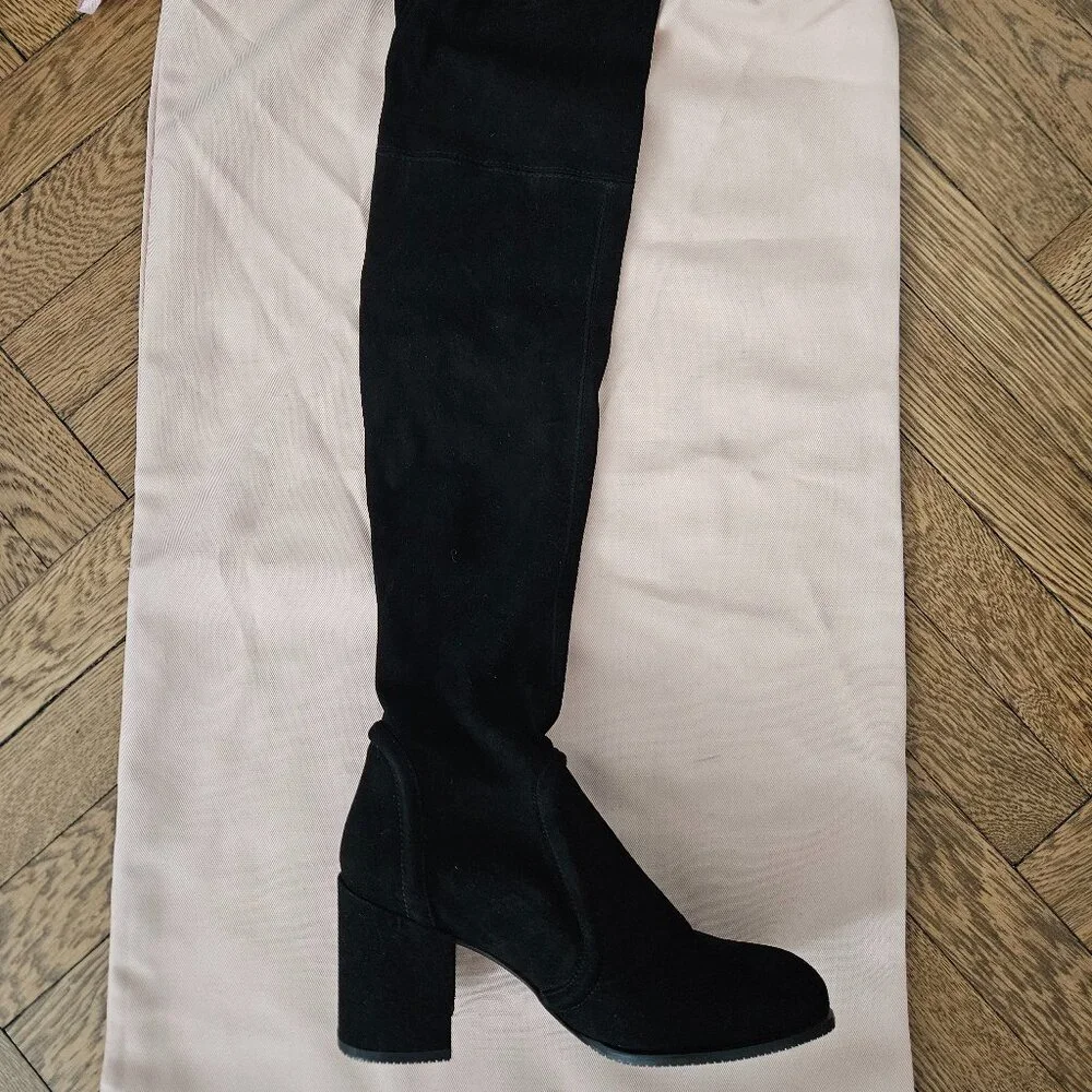 Stuart Weitzman | Daphne OTK Suede Boots size 6.5 | NEW IN BOX - Picture 11 of 15